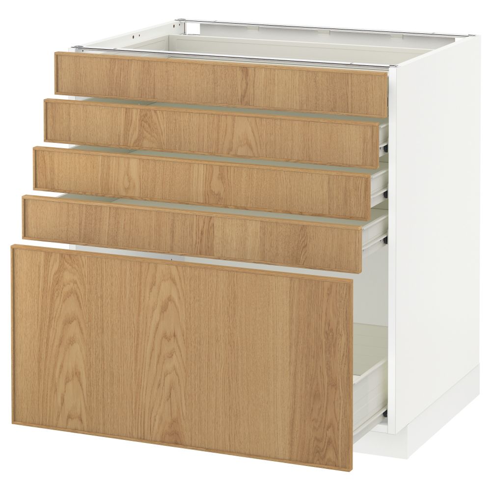 IKEA, вид спереди - схема-чертеж с размерами