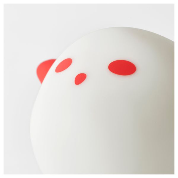 Светодиодный ночник СПЁКА, зверюшка белый, красный - фото 2