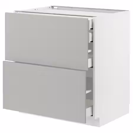 METOD / MAXIMERA Напольн шк 2фасада/2низ/1срд/1вс ящ