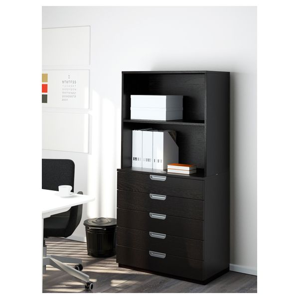 Дополнительный модуль ГАЛАНТ, черно-коричневый (80x80 см) - схема-чертеж с размерами