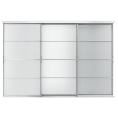 Дверь раздвижная, комбинация IKEA SKYTTA, SVARTISDAL СВАРТИСДАЛЬ 594.227.34