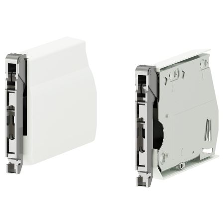 Большая петля для горизонтальный дверцы, белый IKEA УТРУСТА 604.271.27