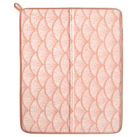 Коврик для сушки посуды, розовый/с рисунком 44x36 см IKEA NYSKÖLJD НЮХОЛИД 604.881.68