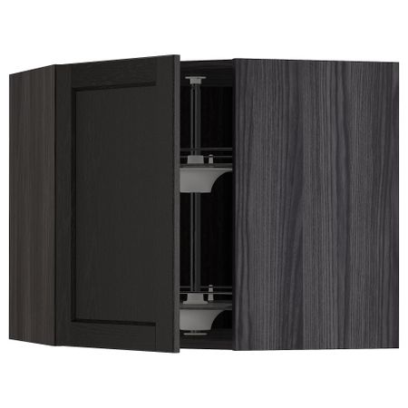 Угловой навесного шкаф с вращающейся секцией, 68x60 cm IKEA METOD МЕТОД 192.602.67