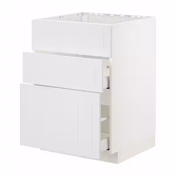 METOD / MAXIMERA Шкаф под мойку+3фасада/2ящика - фото 1