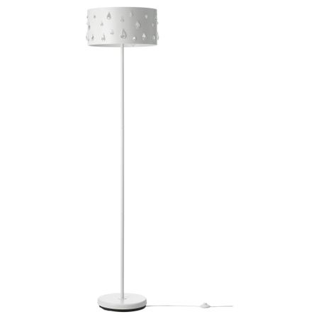 Светильник напольный СЕДИМЕНТ, металлический белый