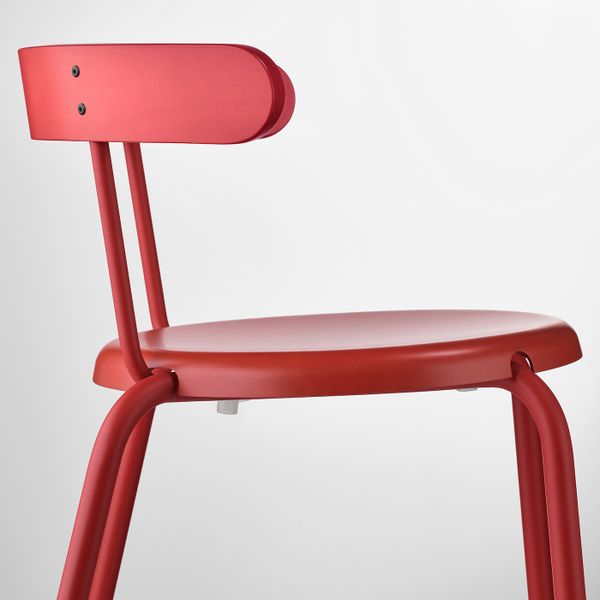 Стул, красный IKEA ИНГВАР 304.176.34 - фото 3