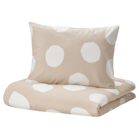 Пододеяльник и 2 наволочки, 240x220, 50x60 cm IKEA KLYNNETÅG 005.248.43