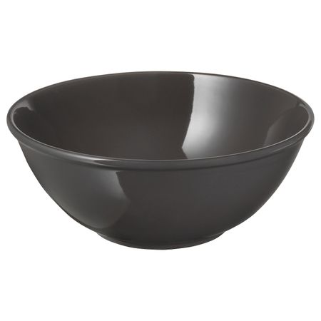 Сервировочная миска, темно-серый 24 см IKEA ВАРДАГЕН 403.726.11
