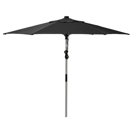 Зонт от солнца, серый под дерево/черный 300 см IKEA BETSÖ БЕТСО / LINDÖJA ЛИНДЭЙА 993.247.60
