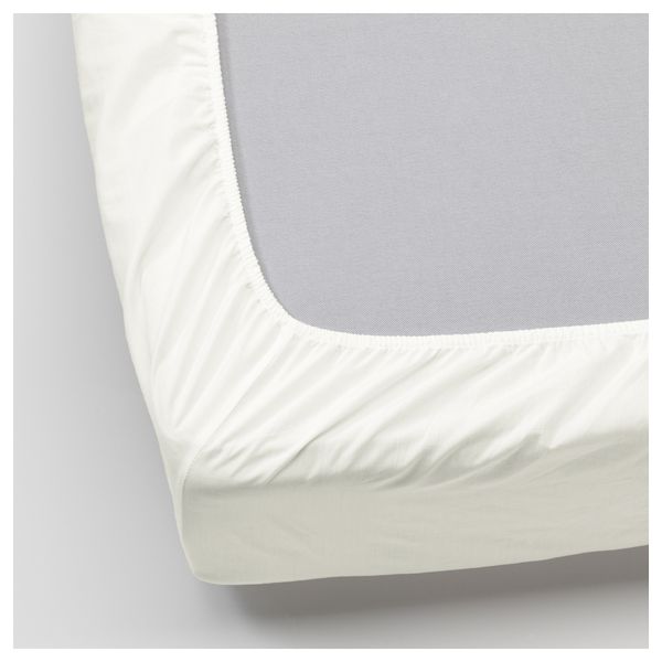 Простыня натяжная УЛЛЬВИДЕ, белый - фото 3