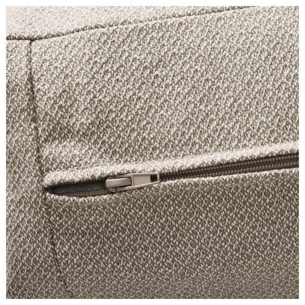 Диван-кровать 2-местная БАККАБРУ, Хильте бежевый - схема-чертеж с размерами