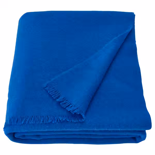 STOCKHOLM 2025 СТОКГОЛЬМ 2025 Плед - ярко-синий 150x200 см - фото 1