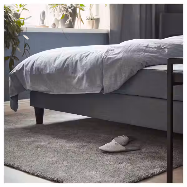 STOENSE Ковер, короткий ворс - классический серый 200x300 см - фото 4