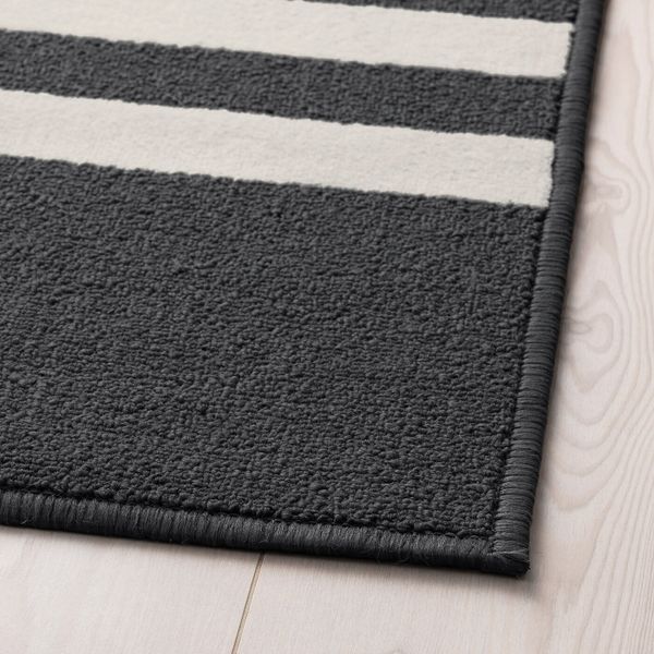 Ковер, короткий ворс, черный, разноцветный 120x180 см IKEA ШЕЛЬДЕ 103.914.80 - фото 2