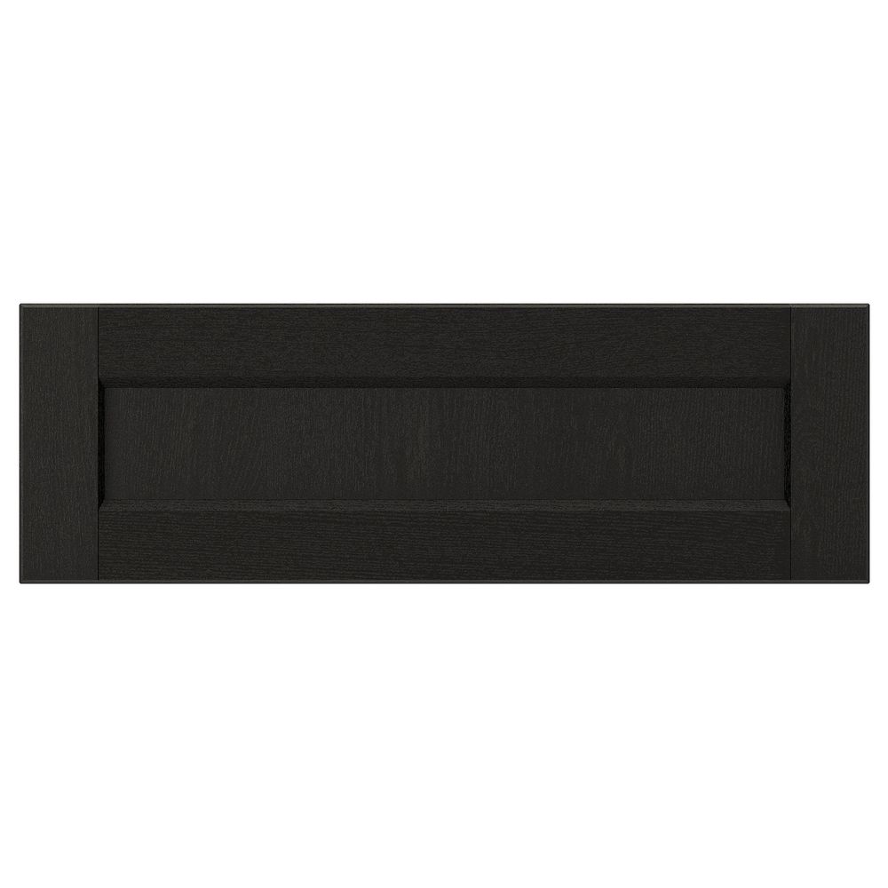 Фронтальная панель ящика, черная морилка 60x20 см IKEA LERHYTTAN ЛЕРХЮТТАН 203.565.08 - фото 1