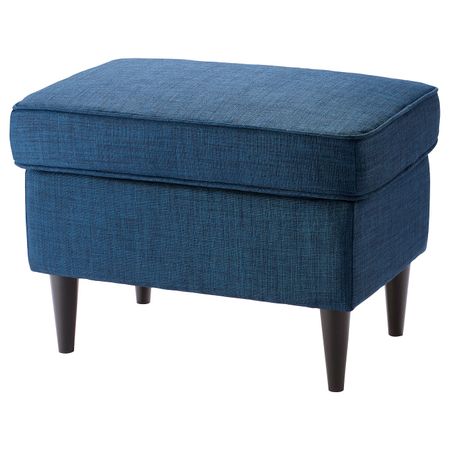 Табурет для ног, Шифтебу темно-синий IKEA STRANDMON СТРАНДМОН 004.198.80