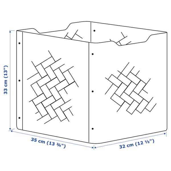 IKEA, дополнительный ракурс - схема-чертеж с размерами