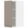 Навесной шкаф с полками, белый, Upplöv матовый темно-бежевый, 30x60 см IKEA METOD МЕТОД 094.926.68