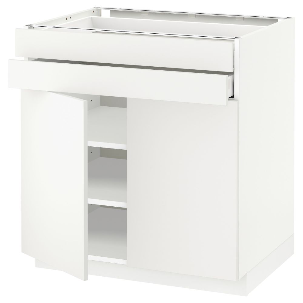 IKEA, вид спереди - схема-чертеж с размерами