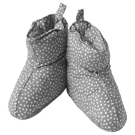 Тапочки ВИНТЕР 2017, серый/белый (S/M)