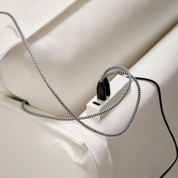 2-местный диван, Blekinge белый IKEA BACKSÄLEN ЛЕН 193.931.68 - фото 7