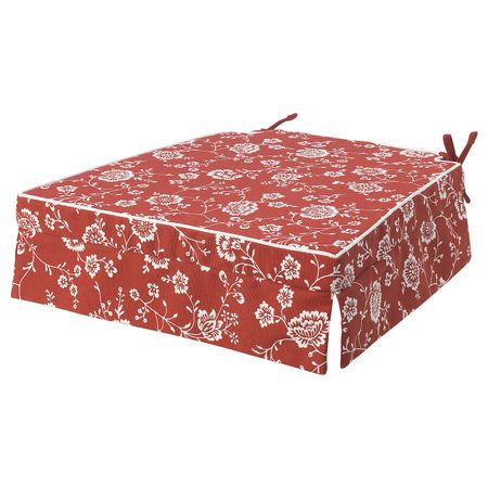 Подушка на стул, красный 43x42x4.0 см IKEA ELSEBET ЭЛЬСЭБЭТ 504.835.95