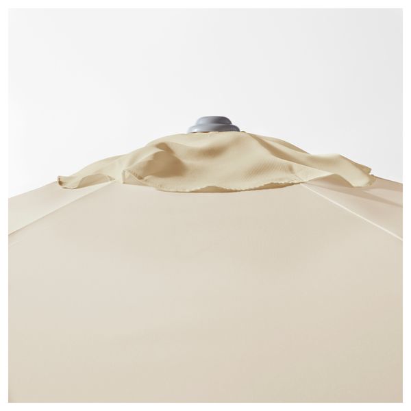 Зонт от солнца с опорой КАРЛСЭ / ЛОКО, наклонный бежевый, серый - фото 4