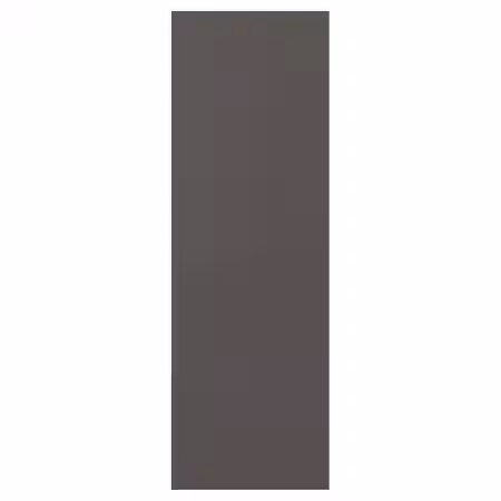 SKATVAL Дверца с петлями - темно-серый 40x120 см