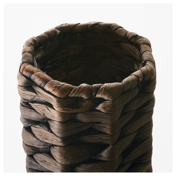 Декоративная ваза ДРУВФЛЭДЕР, водный гиацинт, серый (90 см) - схема-чертеж с размерами