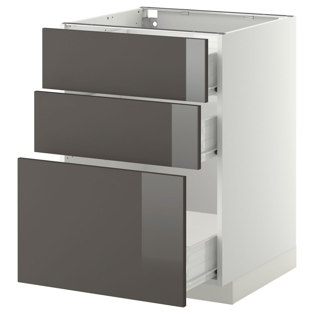 IKEA, вид спереди - схема-чертеж с размерами