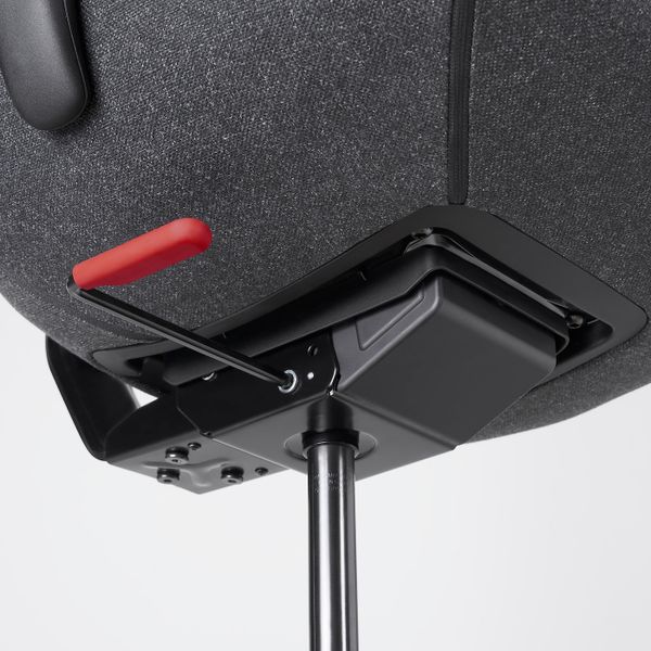 Геймерский стол и стул, черный-серый 180x80 см IKEA UPPSPEL УППСПЕЛЬ / GRUPPSPEL ГРУППСПЕЛЬ 594.409.69 - схема-чертеж с размерами