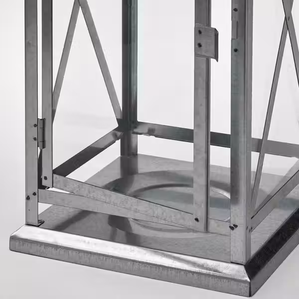 BEFÄSTA БЕФЭСТА Фонарь д/формов свечи,д/дома/улицы - оцинковка 44 см - фото 4