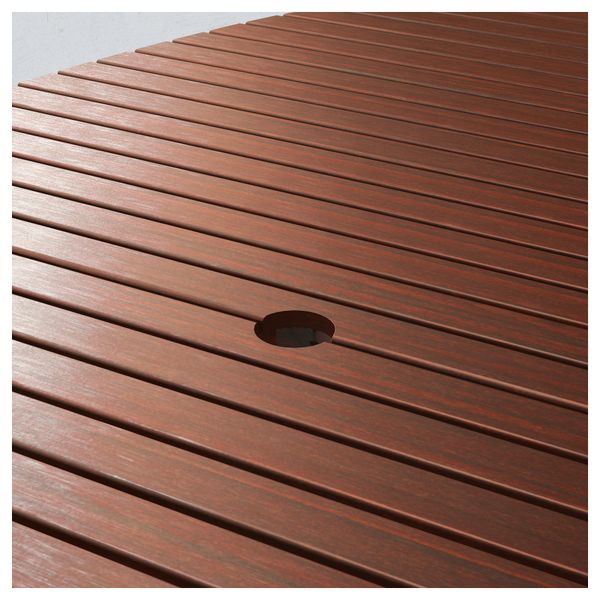 Стол + 4 стула с подлокотниками ВИНДАЛЬШЁ, белый/коричневый, Холло бежевый - схема-чертеж с размерами