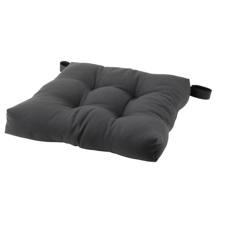 MALINDA Подушка на стул - антрацит 40x38x7 см