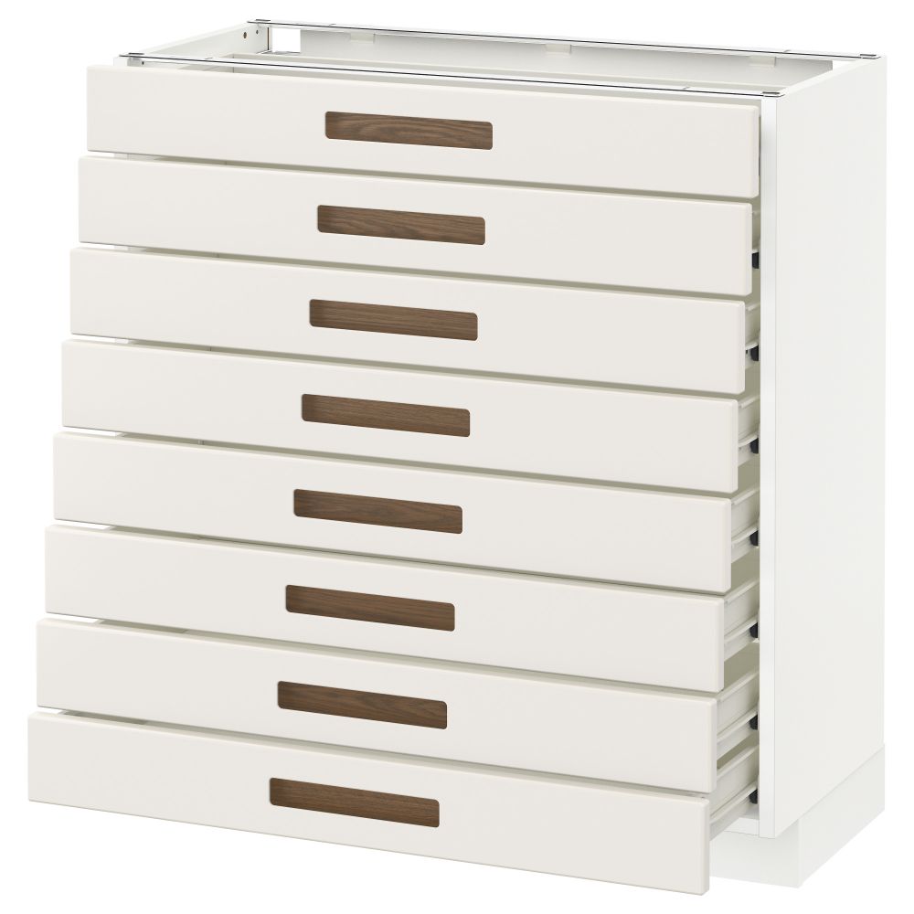 IKEA, вид спереди - схема-чертеж с размерами