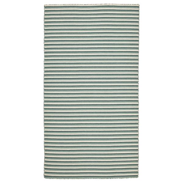 Ковер безворсовый ВЕСТБРИК, ручная работа, зеленый (80x150 см) - схема-чертеж с размерами