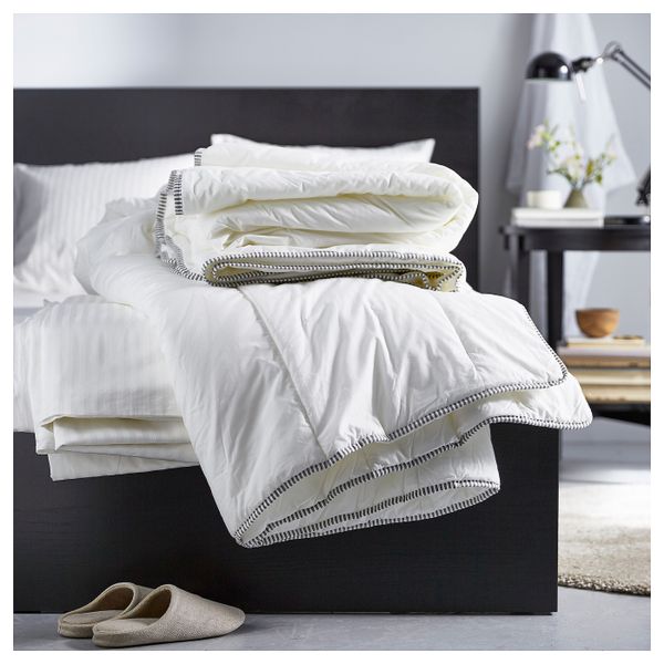 Одеяло очень теплое 200x200 см IKEA РОДТОППА 403.701.03 - схема-чертеж с размерами