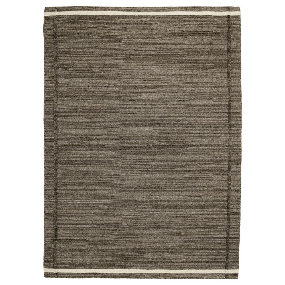 Ковер безворсовый, ручная работа коричневый 170x240 см IKEA HÖJET ХОЭТ 803.820.43 - фото 1