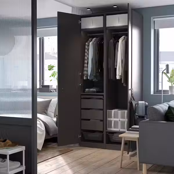 IKEA, дополнительный ракурс - схема-чертеж с размерами