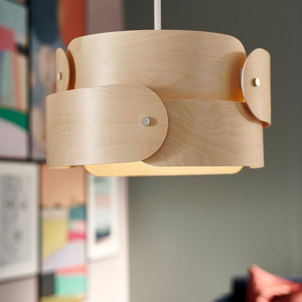 Подвесной светильник, береза IKEA SÖDÅKRA СЁДОКРА 104.599.36 - схема-чертеж с размерами