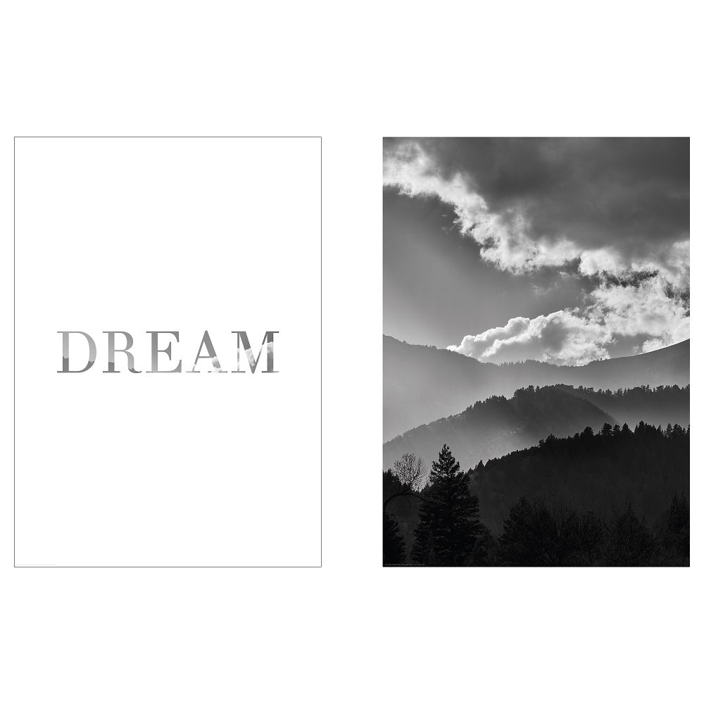 Постер, Сион Мечта, 50x70 см IKEA DRÖMBILD ДРЁМБИЛЬД 804.468.51 - фото 1