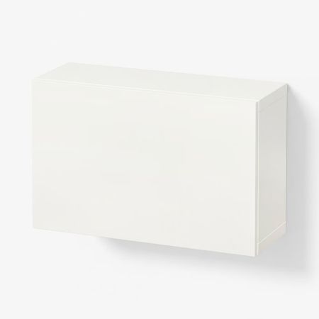 BESTÅ Комбинация настенных шкафов - белый/Lappviken белый 60x22x38 см