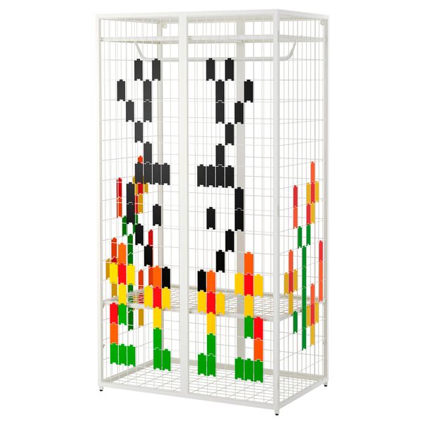 Гардероб ИКЕА ПС 2014, белый (101x187 см) - фото 1