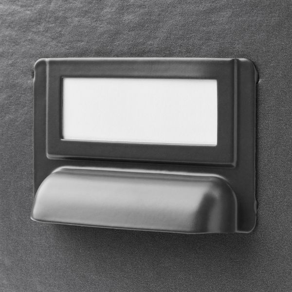 Коробка с крышкой, темно-серый 25x36x20 см IKEA ФЬЕЛЛА 703.956.68 - фото 2