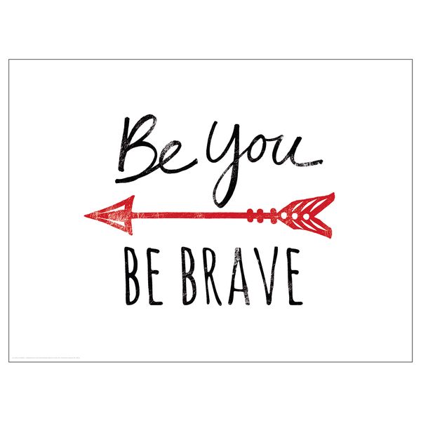 Постер, Будь собой, 40x30 см IKEA DRÖMBILD ДРЁМБИЛЬД 704.418.54 - фото 1