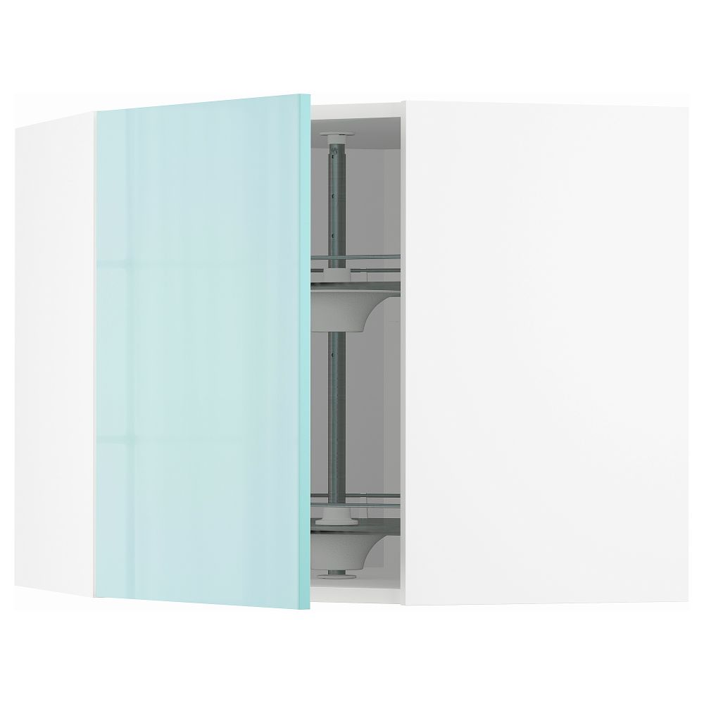 Угловой Навесной шкаф с вращающейся секцией, 68x60 cm IKEA METOD МЕТОД 894.145.39 - фото 1
