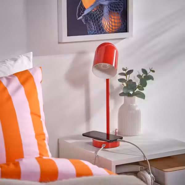ENSMÄRKE Настольная лампа - красный - фото 3