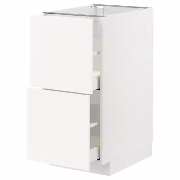 METOD / MAXIMERA Напольный шкаф 2фасада/2выс ящика - фото 1