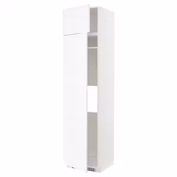 METOD Выс шкаф д/холодильн/морозильн/2 дв - фото 1